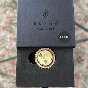 Burga adhesive phone ring in the ‘lemon juice’ pattern